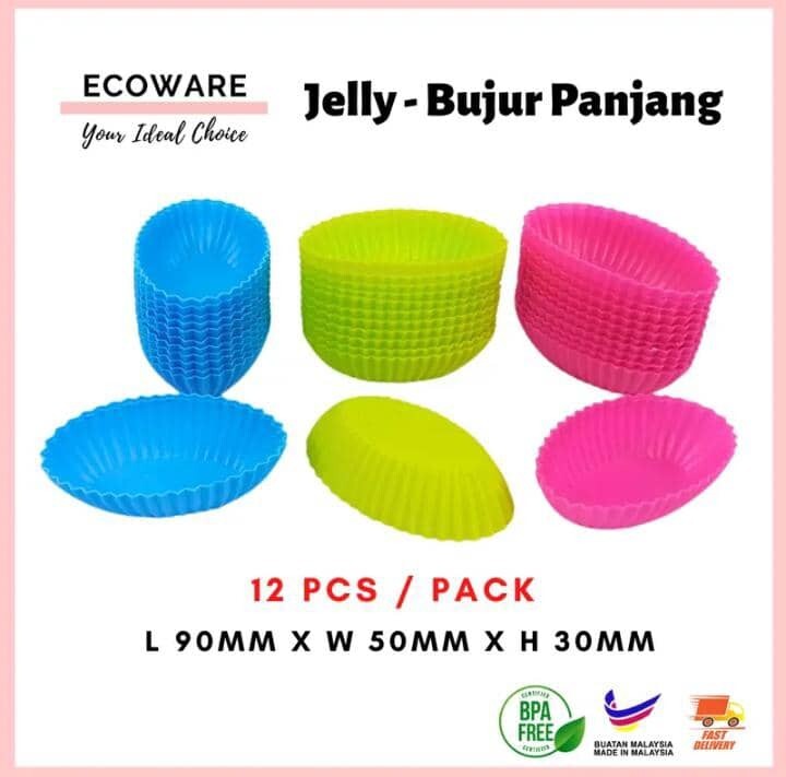 24 pcs of Jelly Mould/ Muffin Cup/ Pudding Mould gallery