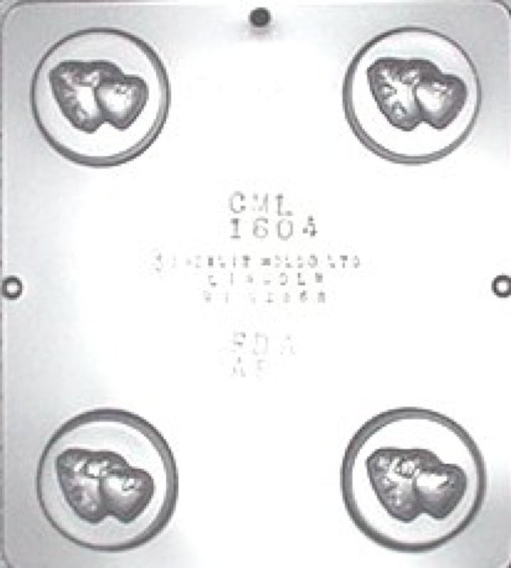 Double Hearts Chocolate Cookie Sandwich Mold 1604 NEW gallery