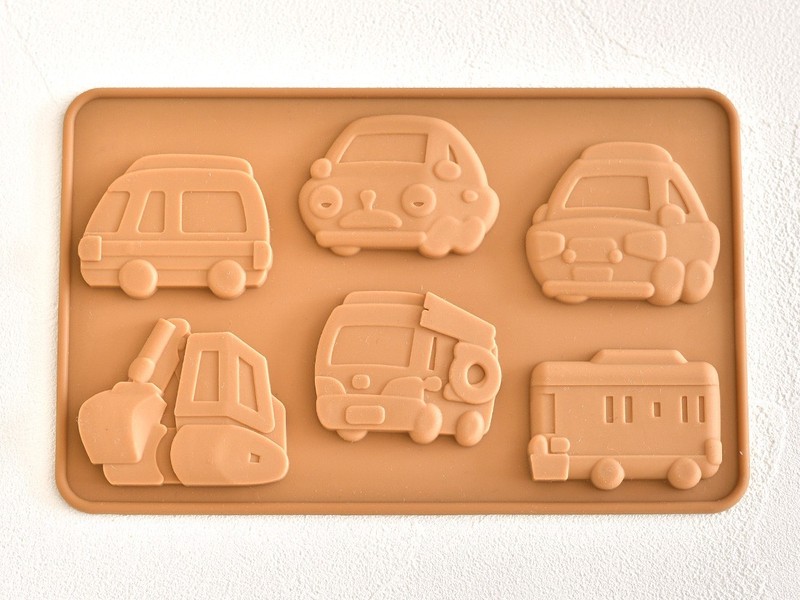 Cotta Vehicle Silicone Mold Car Truck Bus Train Chocolate mold gallery
