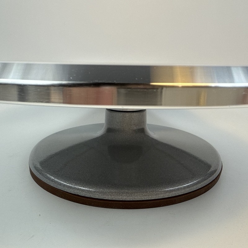 Revolving Cake Stand Turntable Decorating Rotating Aluminum New Pottery Wheel 12 gallery