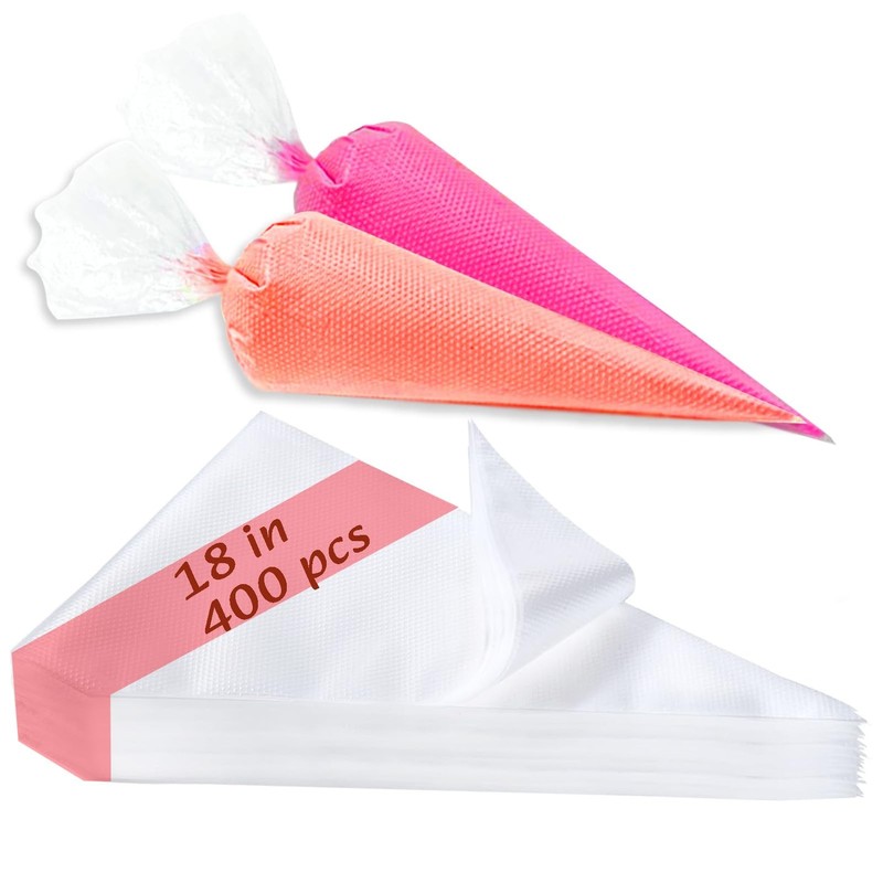 18 Inch Piping Icing Bags Disposable Decorating Pastry Bag Anti-Burst Non-Slip