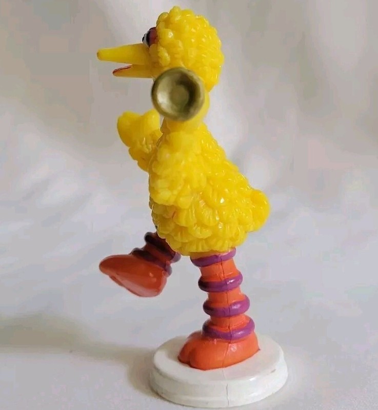 Vintage Sesame Street Big Bird Cake Topper - Henson Wilton 2113-3460, 1990s gallery
