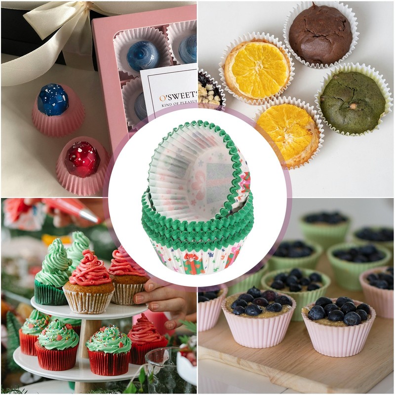 100 Count Cupcake Liners Cupcake Cups Standard Size, Gift Box gallery