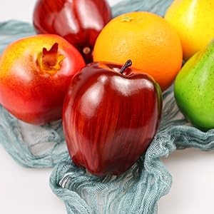 6 Pcs Artificial Fruit Pa, Artificial Delicious Fruits Lifelike Pears gallery