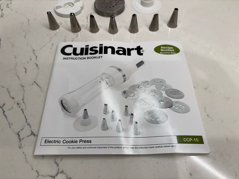 Cuisinart CCP-10 Electric Cookie Press Complete Tested! MUST SEE! gallery