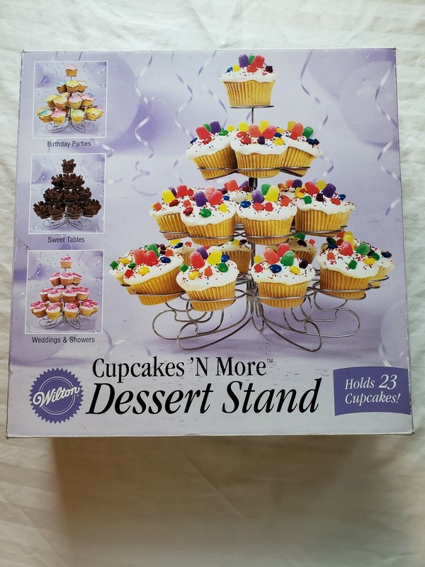 Wilton Cupcakes ‘N More Dessert Stand in Box