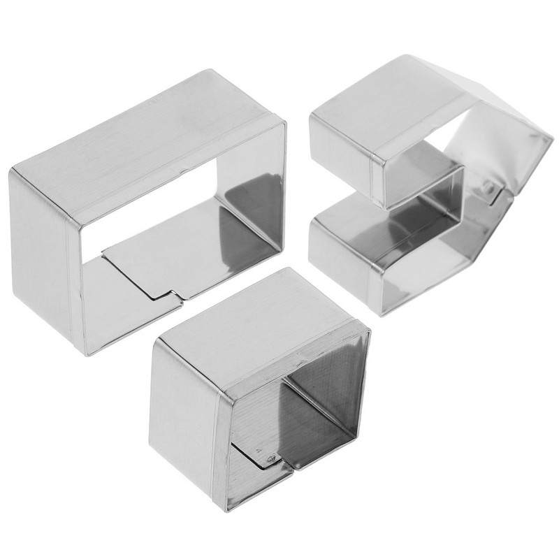 3 Pcs Gingerbread House Baking Mold Mini Cookie Kit Mould Making gallery