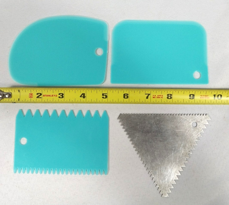 Cake Decorating Tips Lot Stainless Steel Piping Bags Scrapers gallery