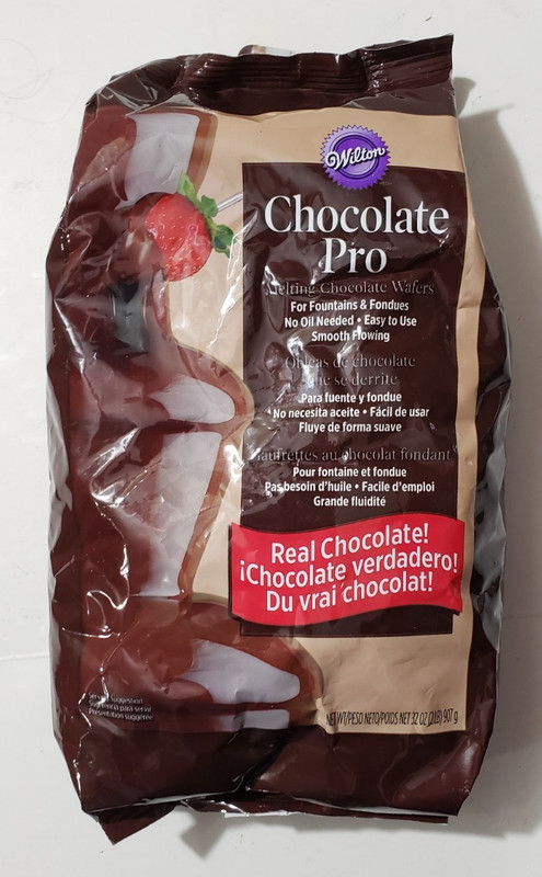 Wilton Chocolate Pro Melting Wafers, real chocolate, 2 lb bag