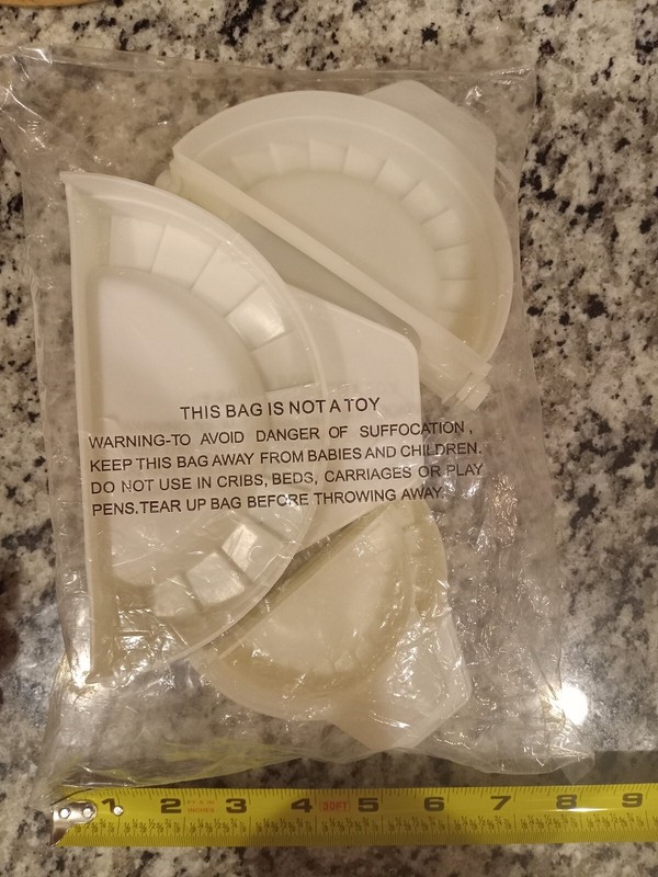 Dough Presses calzones fruit pies perogies dumplings Crepes&more Set Of 5 Unopen
