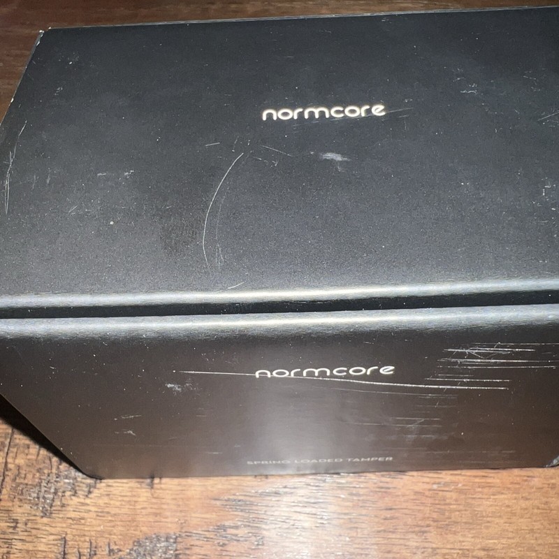 Normcore Steel Flat Base Coffee Tamper 58mm 58 Spring Loaded Barista gallery
