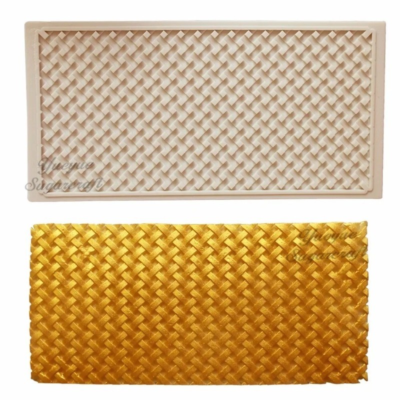 Sugarcraft Net Silicone Mold Fondant Mold Cake Decorating Tools Chocolate Mould gallery