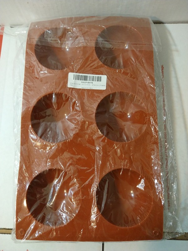 6 Holes Silicone Molds For Making Chocolate Bomb Cake Jelly Dome Mousse, 3 pans gallery