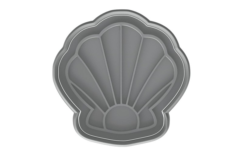 Sea Shell Cookie Cutter - 4x3.6" Creative Kitchen Baking Design Fun gallery