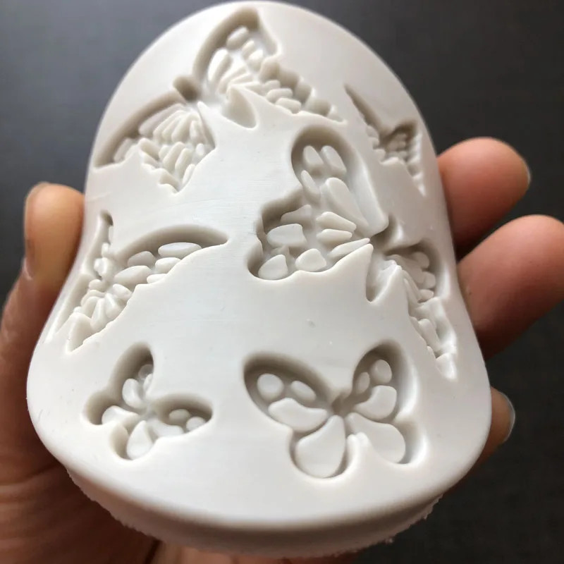 Butterfly Fondant Silicone Sugarcraft Wedding Cake Decorating Tools Resin gallery