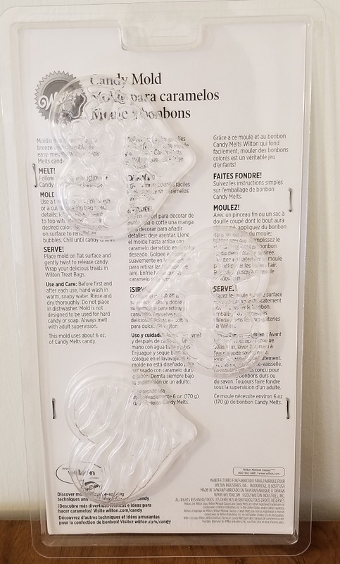 Wilton "ANIMAL PRINT HEART" Candy Mold Chocolate Plastic Love 2115-1800 NEW gallery