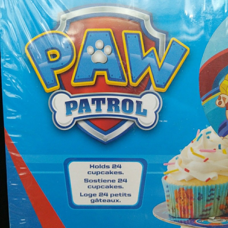 Wilton Nickelodeon Paw Patrol Treat Cupcakes Stand 3 Tiers 11.7x16 Inches gallery