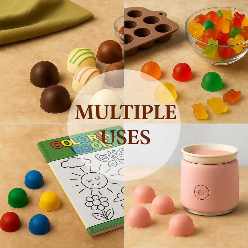 Mrs. Anderson’S Baking Chocolate Form, Truffles, European-Grade Silicone gallery