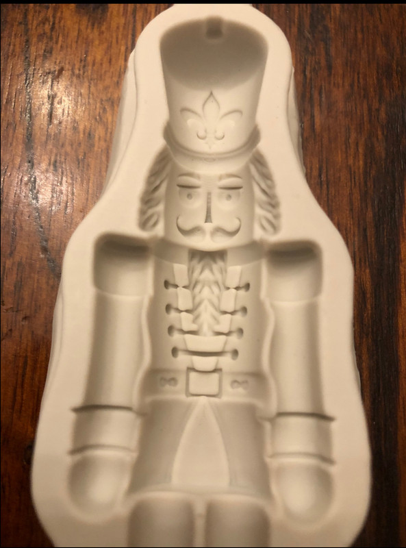 NEW NUTCRACKER CHRISTMAS ORNAMENT SILICONE CANDY CHOCOLATE RESIN FONDANT MOLD gallery