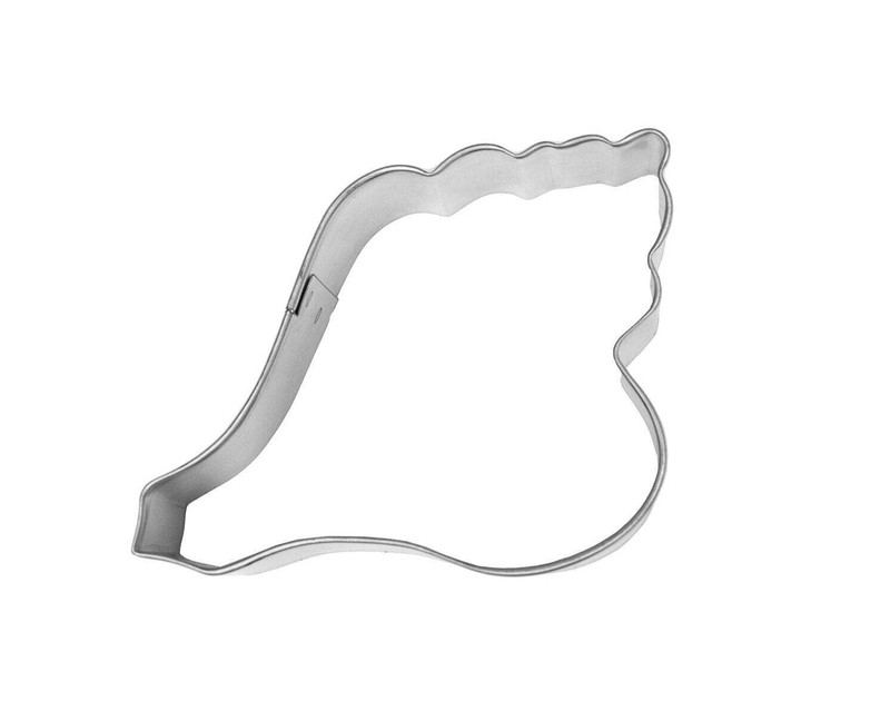 Conch Sea Shell 3.25” Cookie Cutter Metal Seashell