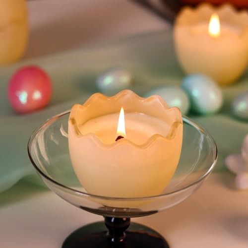 Vanilla Scented Candle, Bunny Spring Home Decor, Indoor Vanilla Bunny Candle gallery