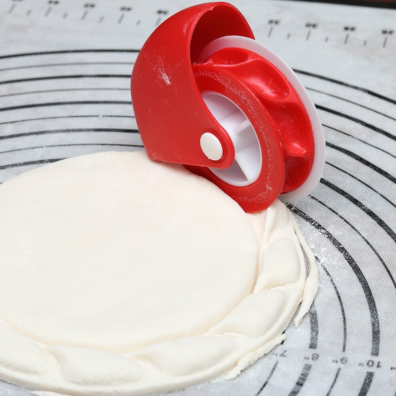 Plastic Pizza Pastry Lattice Cutter Pastry Pie Cutter Wheel Roller Kitchen Tool gallery
