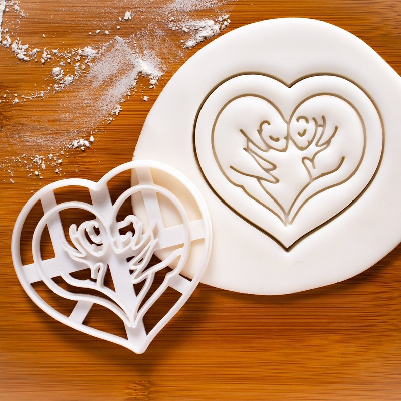 Ferret Love Cookie Cutter – animal pet adoption wildlife petting zoo wedding