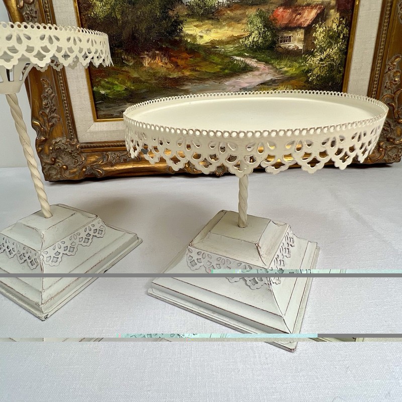 Two Petite Server Stands Cakes Cupcakes Appetizers gallery