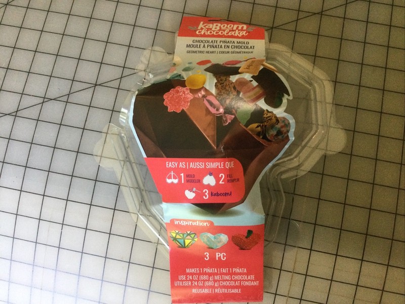 KaBoom Chocolaka Chocolate Heart Smashable Pinata Mold Reusable