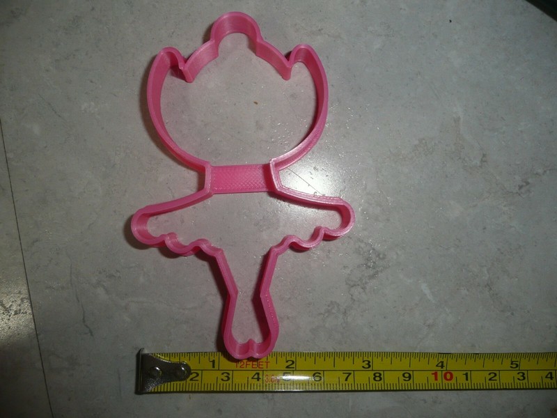 BALLERINA OUTLINE BALLET DANCER POSE ONE COOKIE CUTTER PR3270 gallery