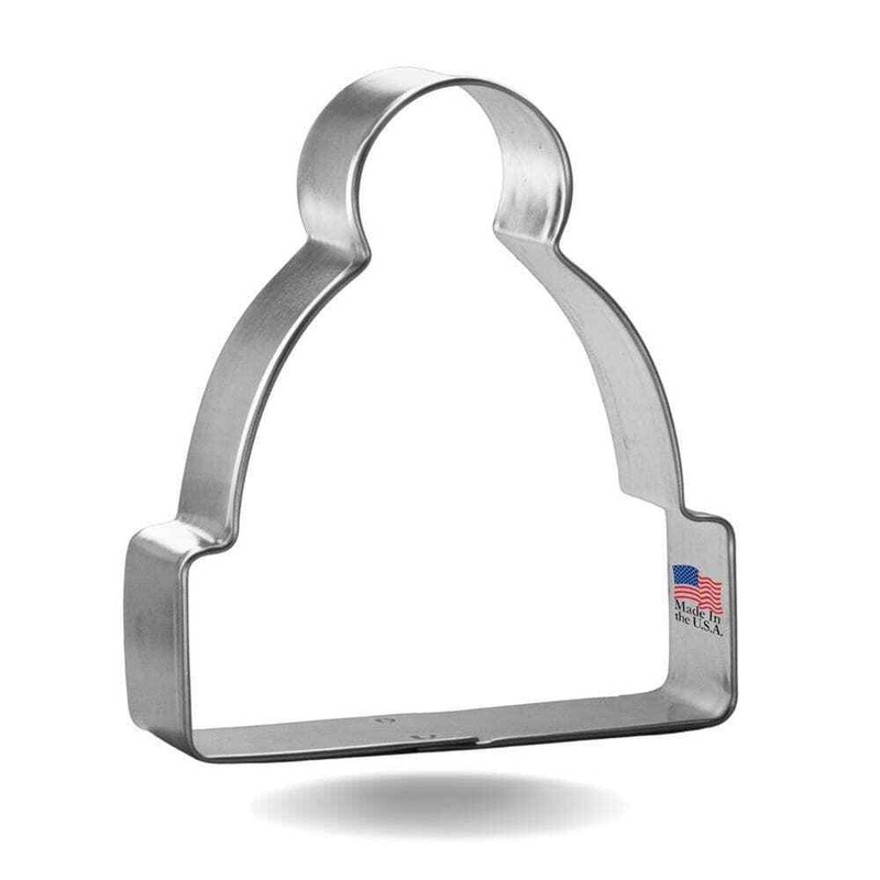 C C Beanie Hat Cap 3.75” Cookie Cutter Metal
