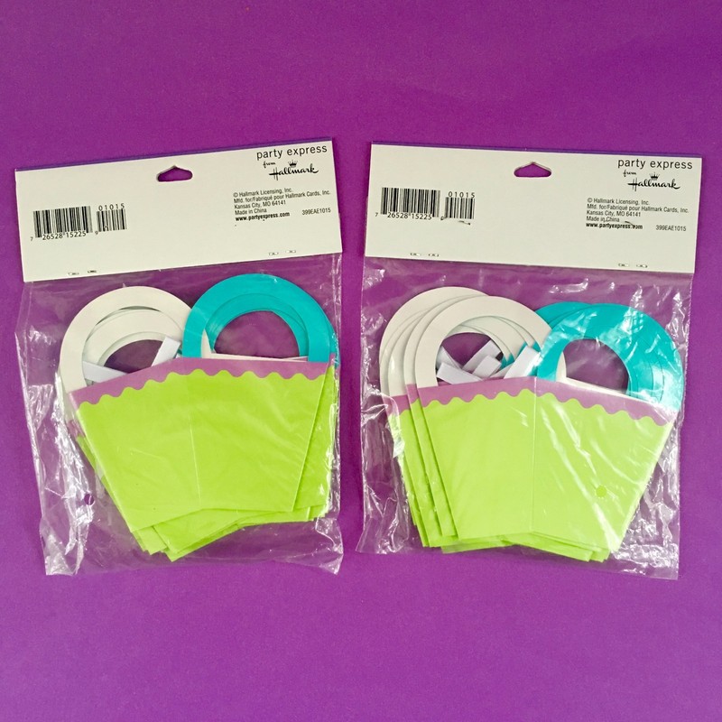 $8. NIP! 16 Colorful Easter Candy Cookie Cake Treat Boxes HALLMARK Party Express gallery