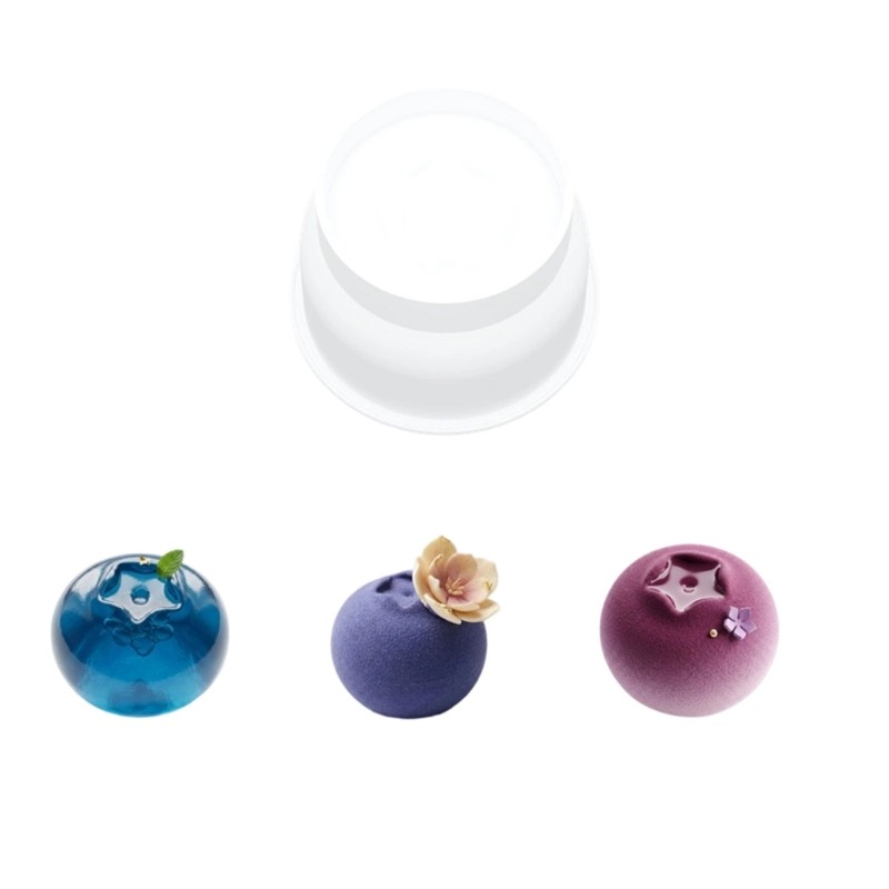 4Inch Blueberry Cake Silicone Molds For Baking Perfect Dessert At Homes gallery