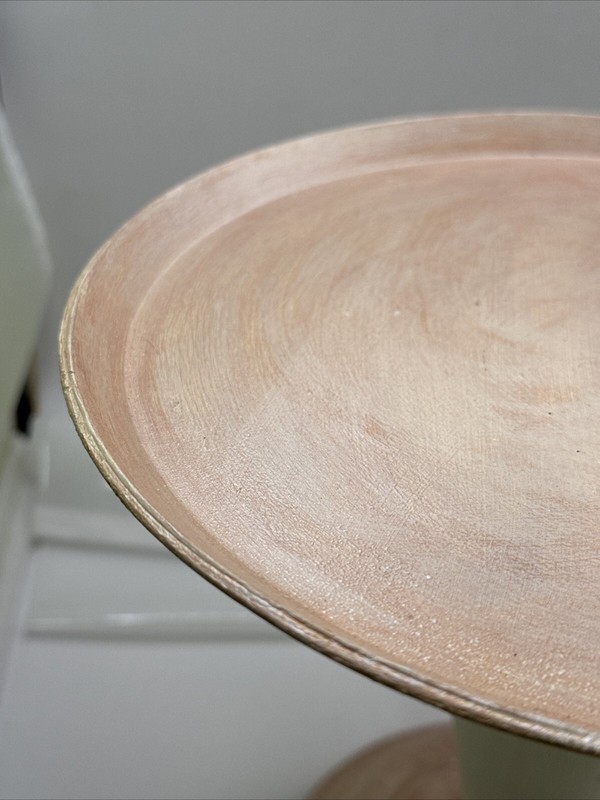 Cake stand with cast iron base 8” Tall 9” Wide gallery