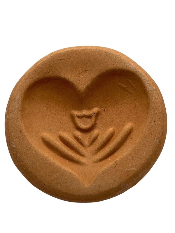 Vtg 1992 Tender Heart Treasures Ceramic Cookie Mold Press Holidays/Baby Set of 6 gallery