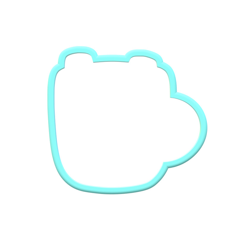 Pink Hot Cocoa Cookie Cutters gallery