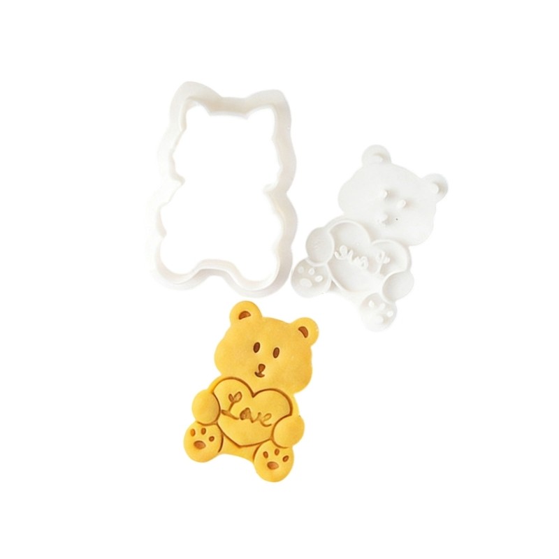 Fun Shape Dough Stamps For Making Valentine Day Desserts And Snacks