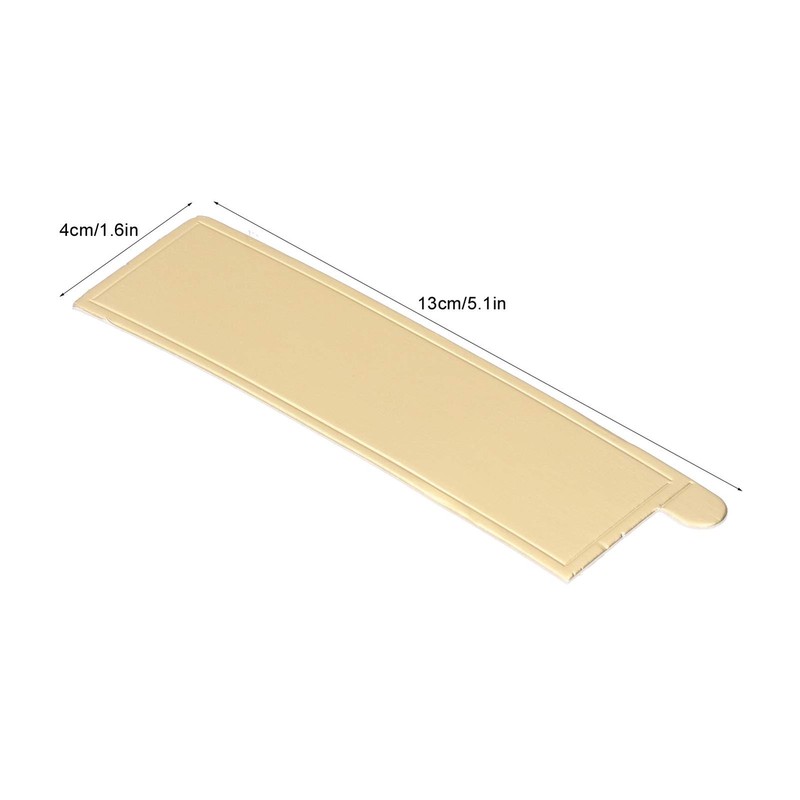 100PCS Mini Cake Boards, Rectangle Mousse Cake Boards Cupcake Base Dessert Di... gallery