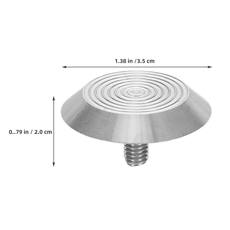 20 Pcs Sidewalk Blind Nail Pathway Tactile Stud Nonslip Warning Studs gallery