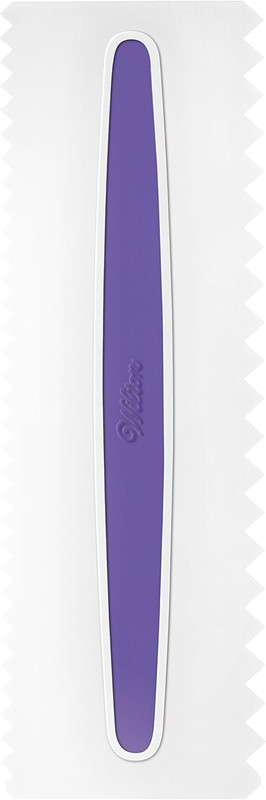 Wilton Icing Smoother Comb Set-3 Piece, White/Purple gallery