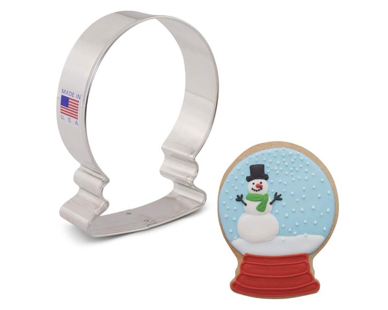 SNOWGLOBE Metal Cookie Cutter- by Ann Clark 4 Inch