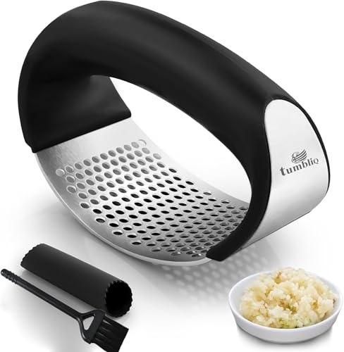 Discover the Best Garlic Press Rocker - Heavvy Duty, Standard, Black/Silver gallery