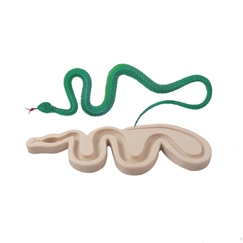 Candy Moulds Snake Shaped Silicone Material for Baking Cake Fondant Chocolate gallery