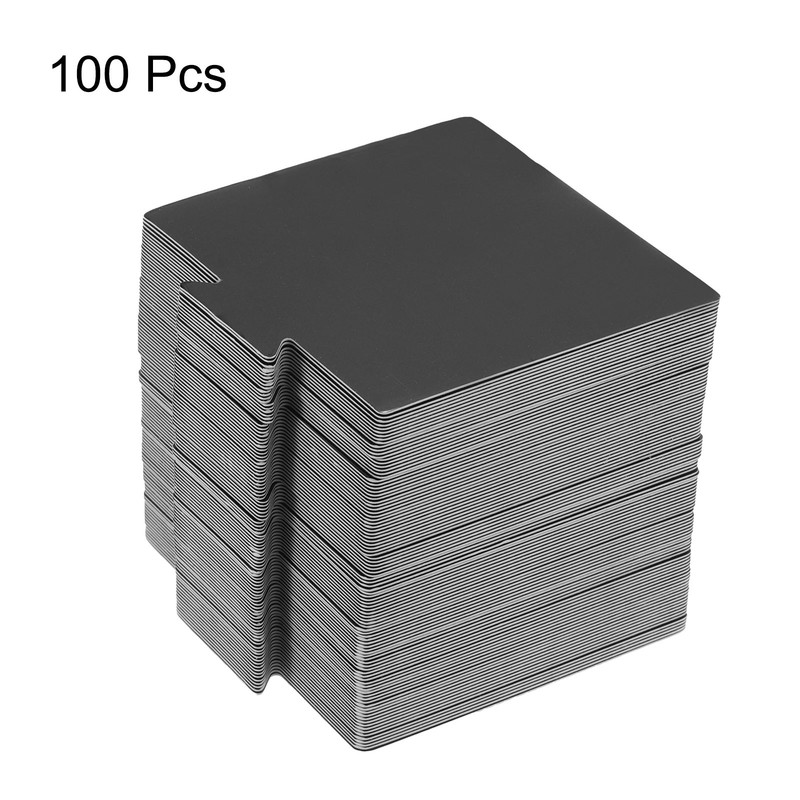 100pcs Mini Cake Boards, Mousse Cake Cardboards Square Cake Bases (Black) gallery