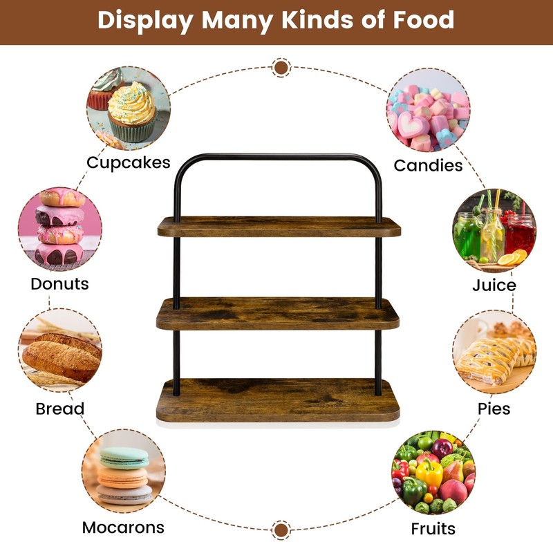 Rustic Wood Cupcakes Stand for 50 Cupcakes at Parties gallery
