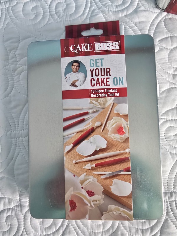 NEW Cake Boss 10 Piece Fondant Gum Paste Decorating Tool Kit Buddy
