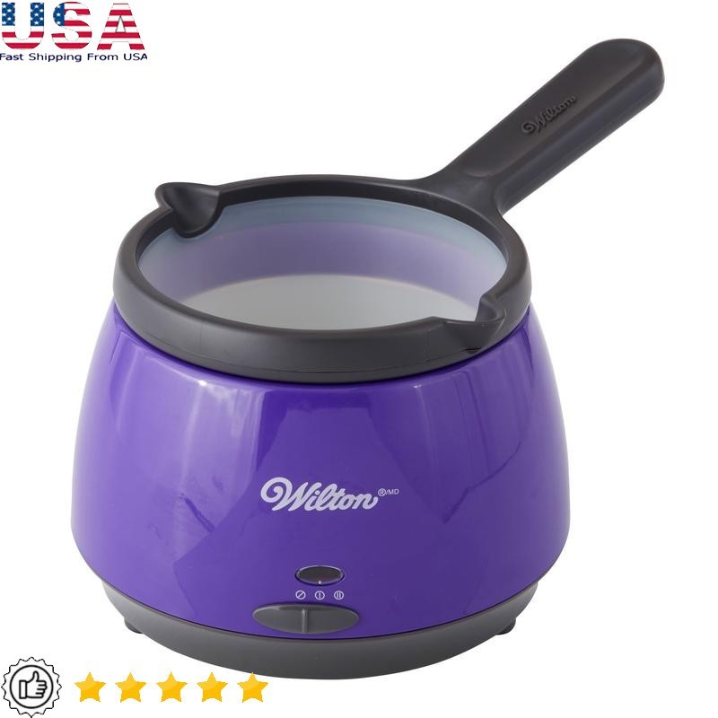 Candy Melting Pot Chocolate Dipping Decorating Easy Cleanup Heat Resistant New