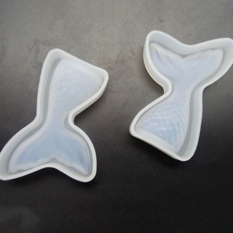 Mermaid Tail Fondant Cake Moulds Silicone Mold Cake Decorating Baking ToolsL QH gallery