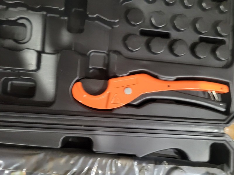 PEX Crimping Tool Set Interchangeable Jaw with 4 Sizes - 1", 1/2", FT-1530 gallery