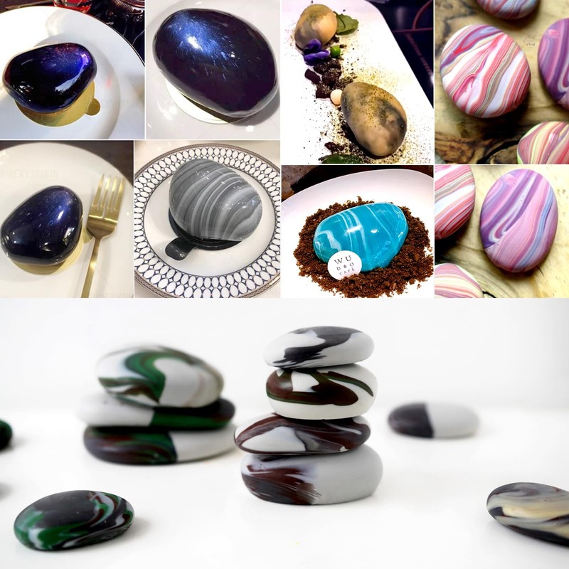 SIQINZONGWA Pebbles Molds, 3D Stone gallery